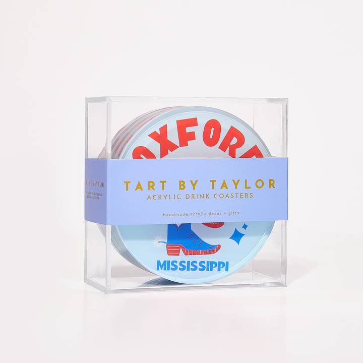 Tart By Taylor - Wholesale Coasters - Oxford, Mississippi Acrylic Drink Coaster1