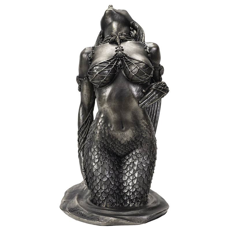 Pacific Trading - Wholesale Decorative Figurine - Silver Siren Mermaid2