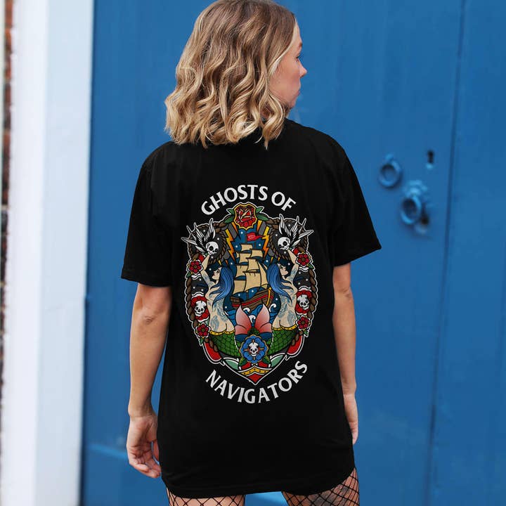 Spöke av Navigatörer T-shirt (Unisex) för wholesale av Broken Society
