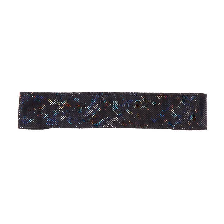 Black Shine Non-Slip Headband for wholesale by Ponya Bands
