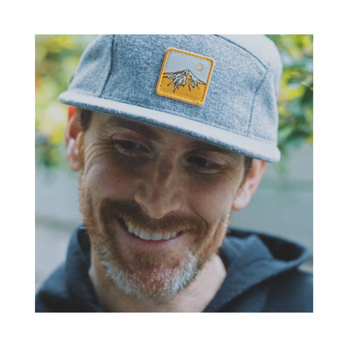 Tender Loving Empire - Wholesale Flat Brim Cap - Unisex - Mt. Hood 5 Panel Hat (Wool - Light Grey)1