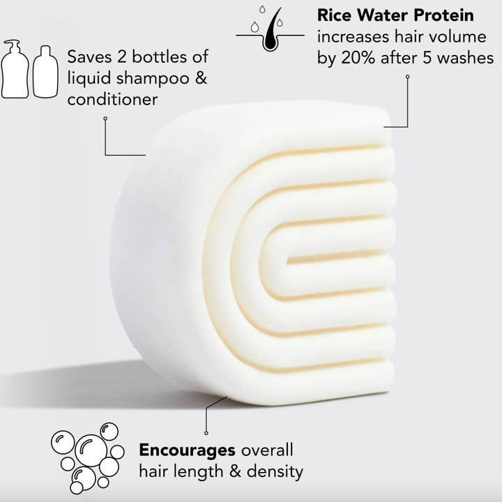 KITSCH - Wholesale Hair Conditioner - Rice Water Protein Conditioner Bar for Hair Growth