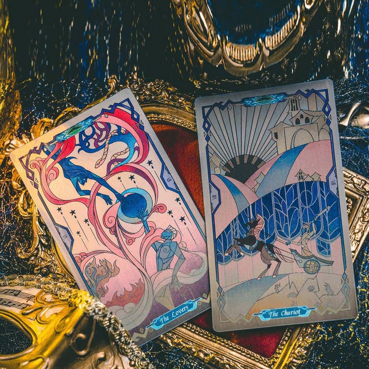 Vermilion Collection - Wholesale Tarot Cards - Broken Mirror Tarot MERCURY Special Edition16