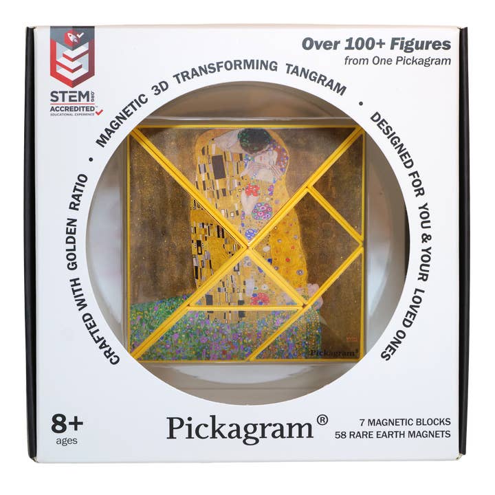 Art Pickagram Magnetic 3D Puzzle_The Kiss for wholesale by Pickagram