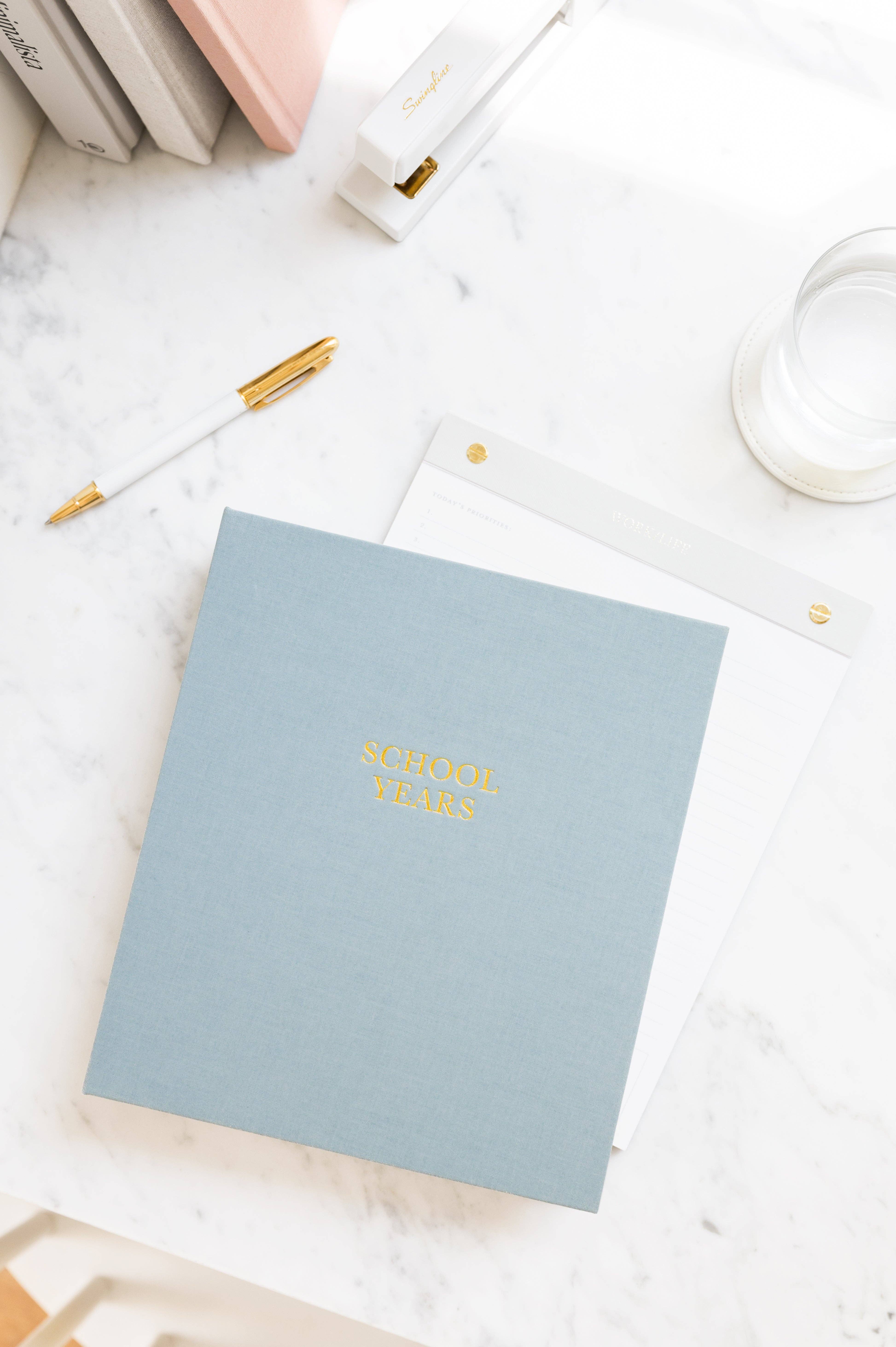 Sugar Paper - Wholesale Memory Book - Kids & Baby - Harbor Blue School Years Book5