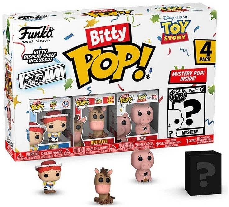 KIDDY-MOOV - Wholesale Figurine Toy - Kids - Bitty POP! Funko Bitty Pop! Toy Story - Jessie 4PK - Jessie,