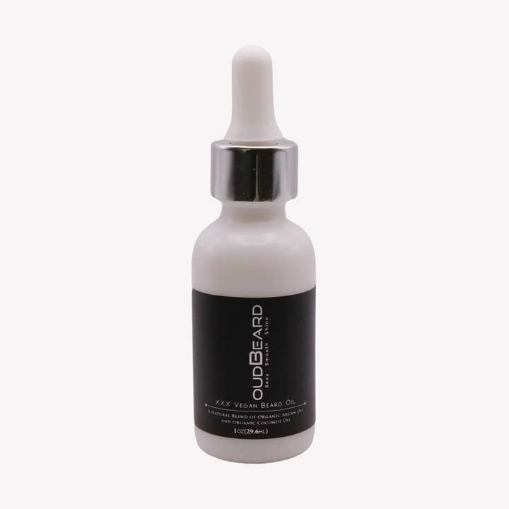 Vegan Beard Oil: Oud + Argan Oil for wholesale by Argancoco