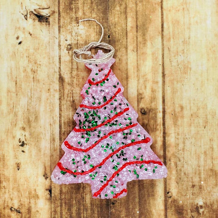 Christmas Tree Cake for wholesale by Leafcutter Candle Co.