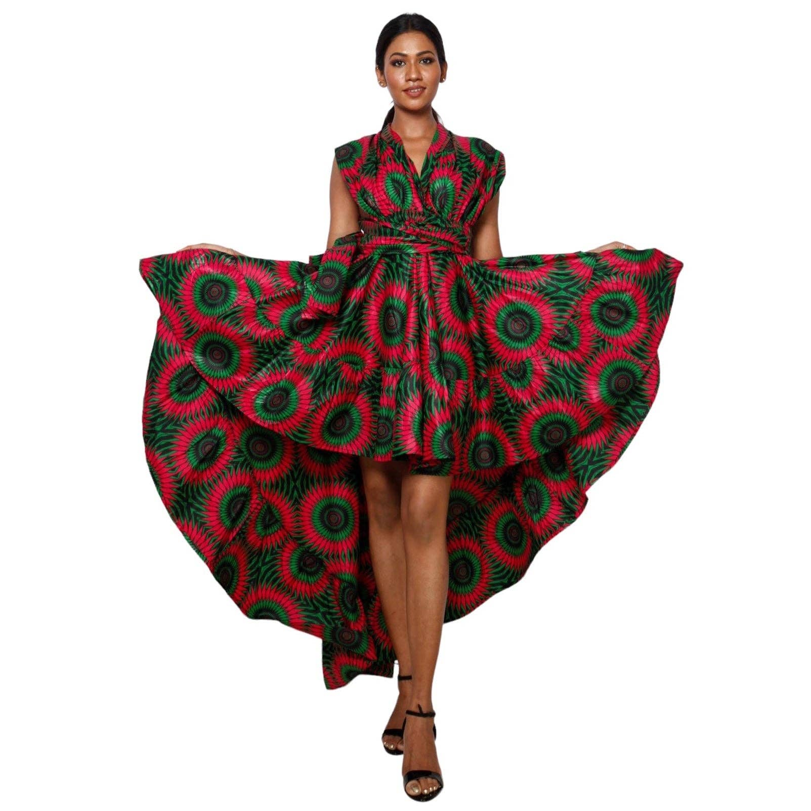 African Stars - Wholesale Dress - Women's - Women's Skirt/Dress Multi Wear Style -- FI-313656