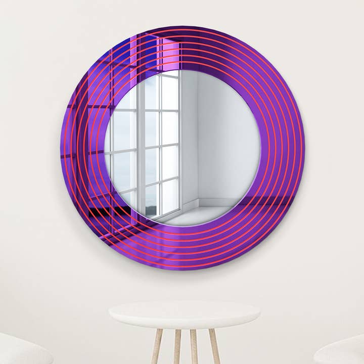 Pop Round | Acrylic Art | Decorative Mirror for wholesale by 4ArtWorks