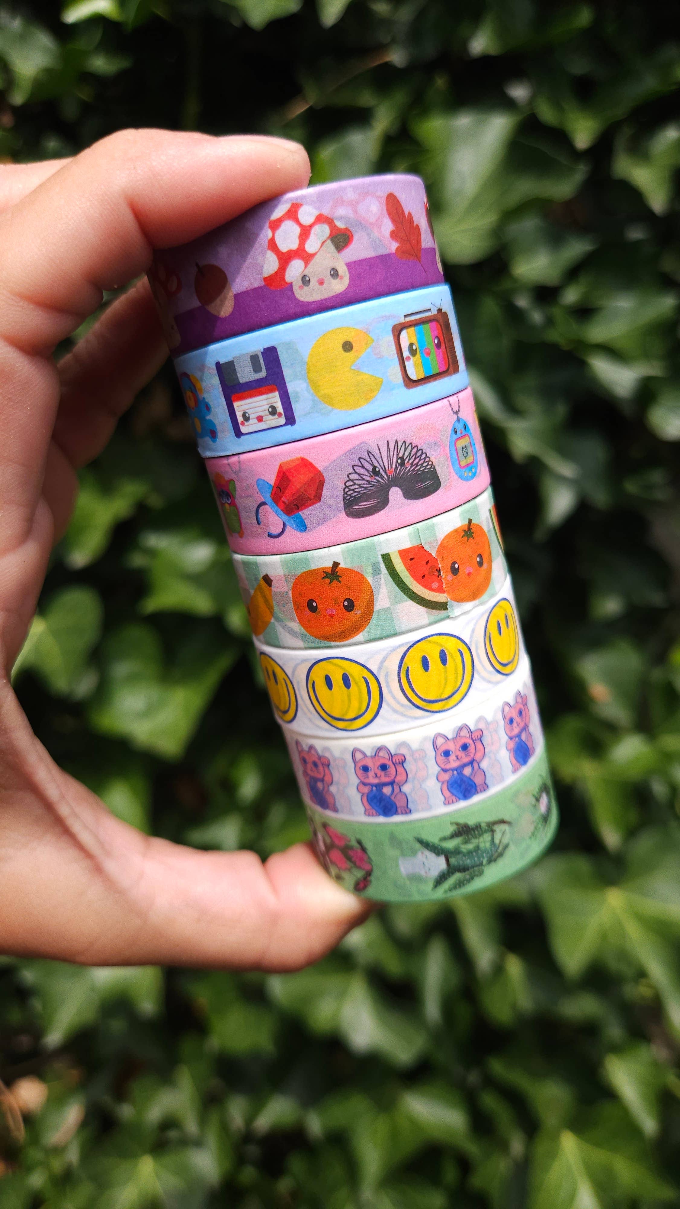 Studio Inktvis - Wholesale Washi Tape - Washi Tape 90's icons popculture retro vintage tape2