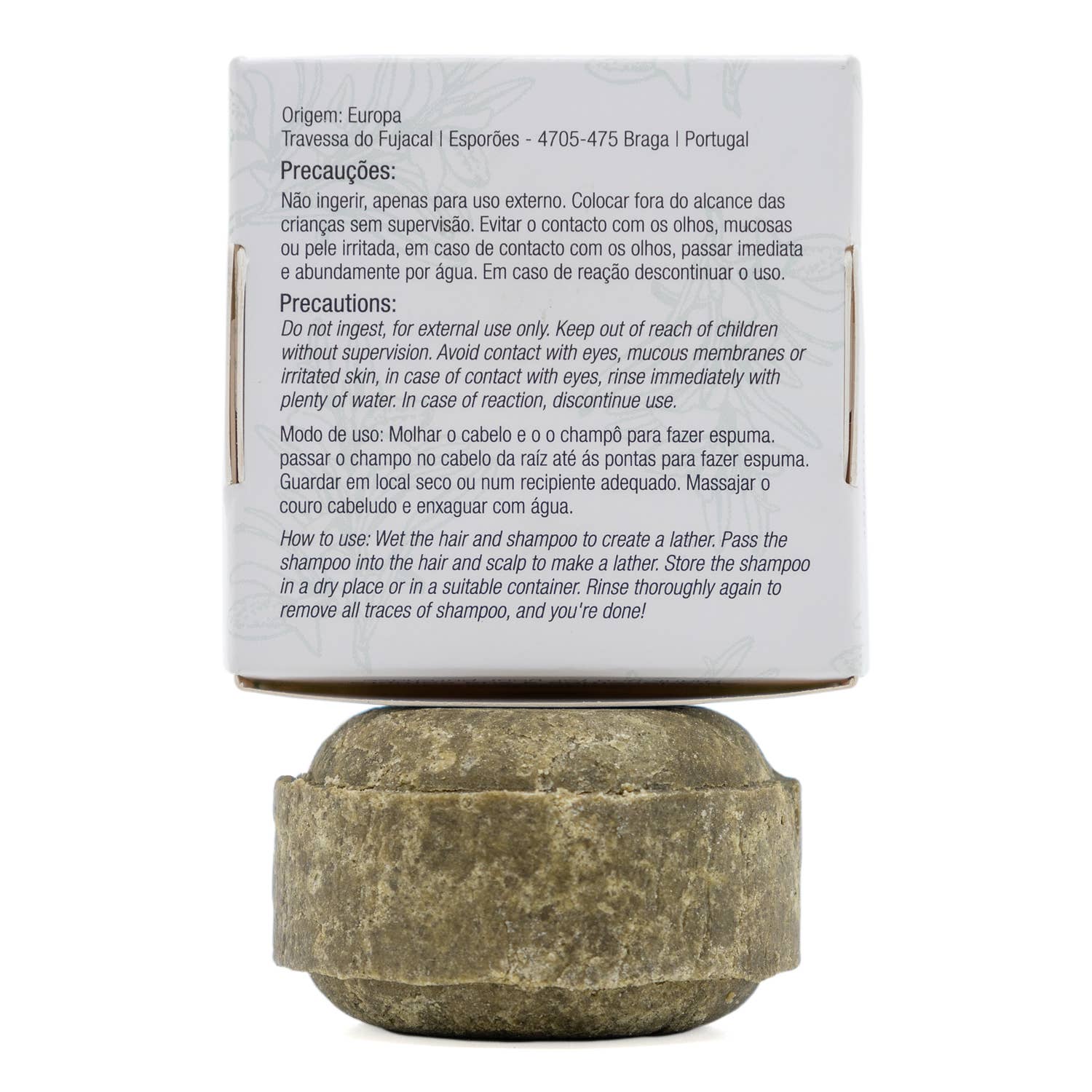 Tradição Natural - Wholesale Shampoo Puck/Solid Shampoo - Strengthening Solid shampoo - Handmade - 70g5