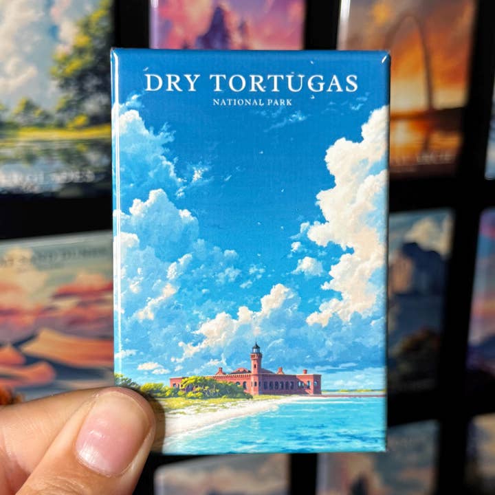 Tieu Magnetic - Wholesale Magnet - Dry Tortugas Magnet | National Park Inspired 0