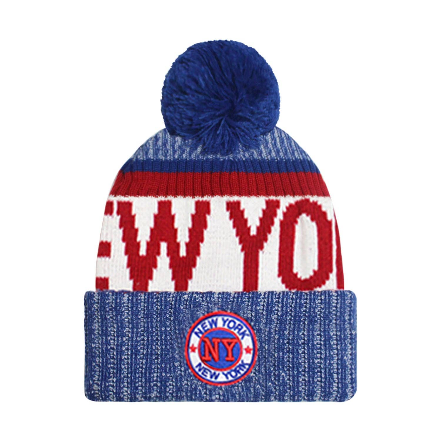 ChoKoLids - Vente Bonnet – unisexe - Bonnets à pompons brodés Football Sports City17