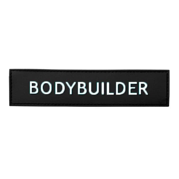 Elitex Training - Wholesale Patch - BODYBUILDER patch in rubber