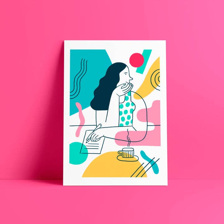 Ana Seixas - Wholesale Art Print - Morning Coffee // A4 Digital Print1