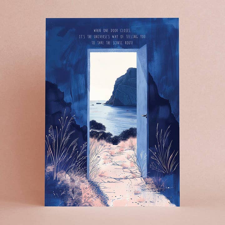 Botanopia - gifts , decor and cards for plant lovers - Wholesale Friendship Card - Take the scenic route | Encouragement Friendship Card1