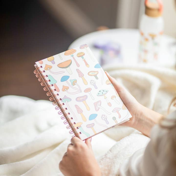 Studio Oh! - Wholesale Notebook - Mushroom Melody Oliver Notebook with Pen Pocket