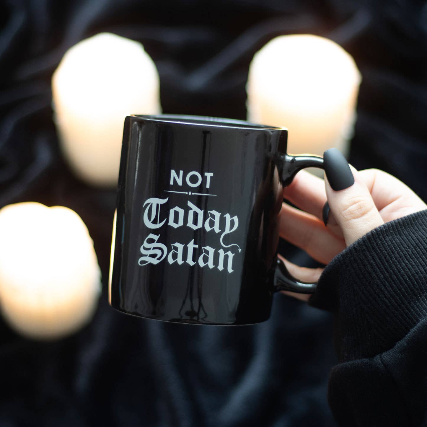 Something Different Wholesale - Wholesale Coffee Mug - Gothic Not Today Satan Mug