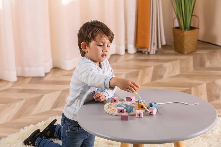 Viga/PolarB - Wholesale Wood Toy - Kids - Shape Sorting Clock1