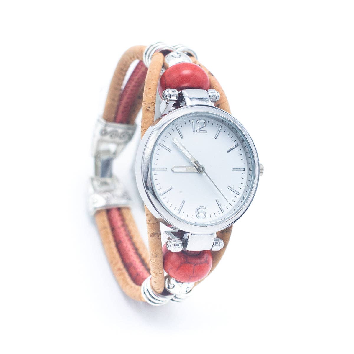 Meninas Bonitas Cork - Wholesale Wrist Watch - Women's - Handmade cork watch for women WA-255-RANDOM BOX1