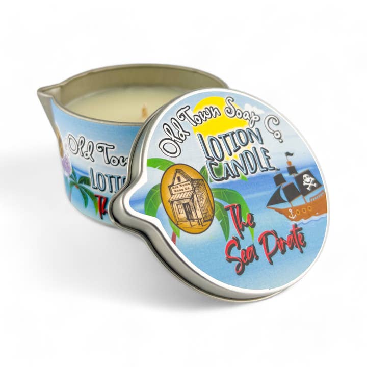 Old Town Soap Co. - Wholesale Travel Candles - Beach Scents Lotion Candles (Avail in 5 Great Scents!)7