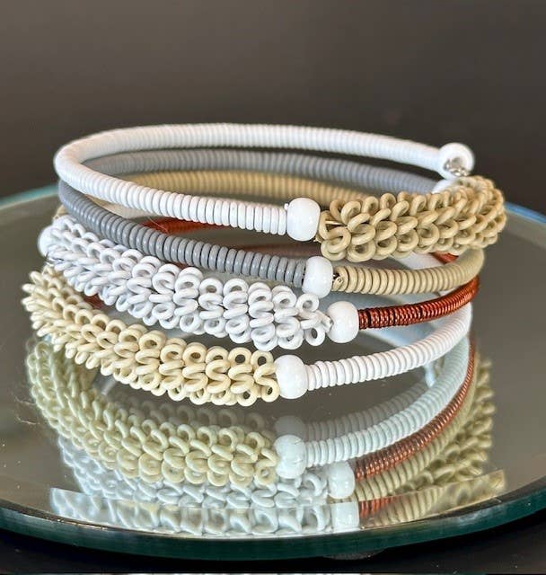 Bridge for Africa - Wholesale Woven/Braided Bracelet - Spiral Bracelet - available in a variety of colors2