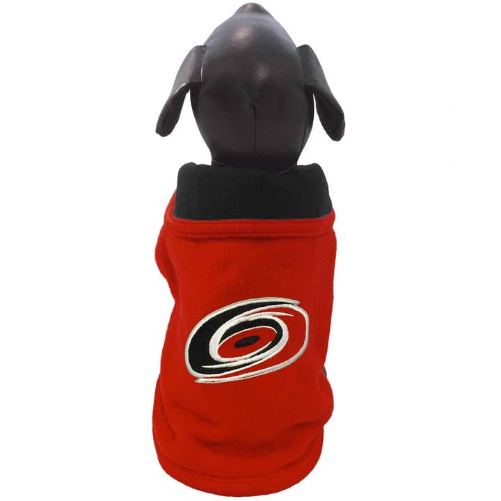 Manteau pour chien en polaire double Carolina Hurricanes pour la vente par All Star Dogs