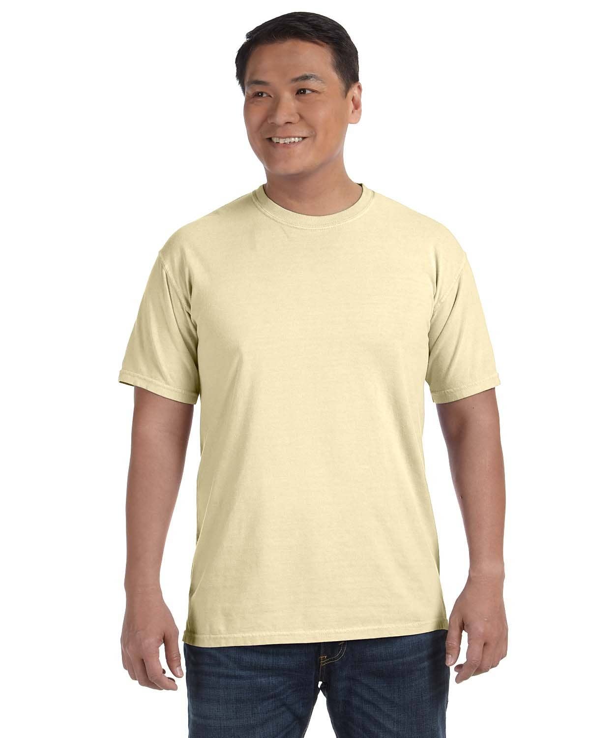 Total Apparel - Wholesale T-Shirt - Unisex - Comfort Colors Garment Dyed Heavyweight Blank T-Shirt C171755