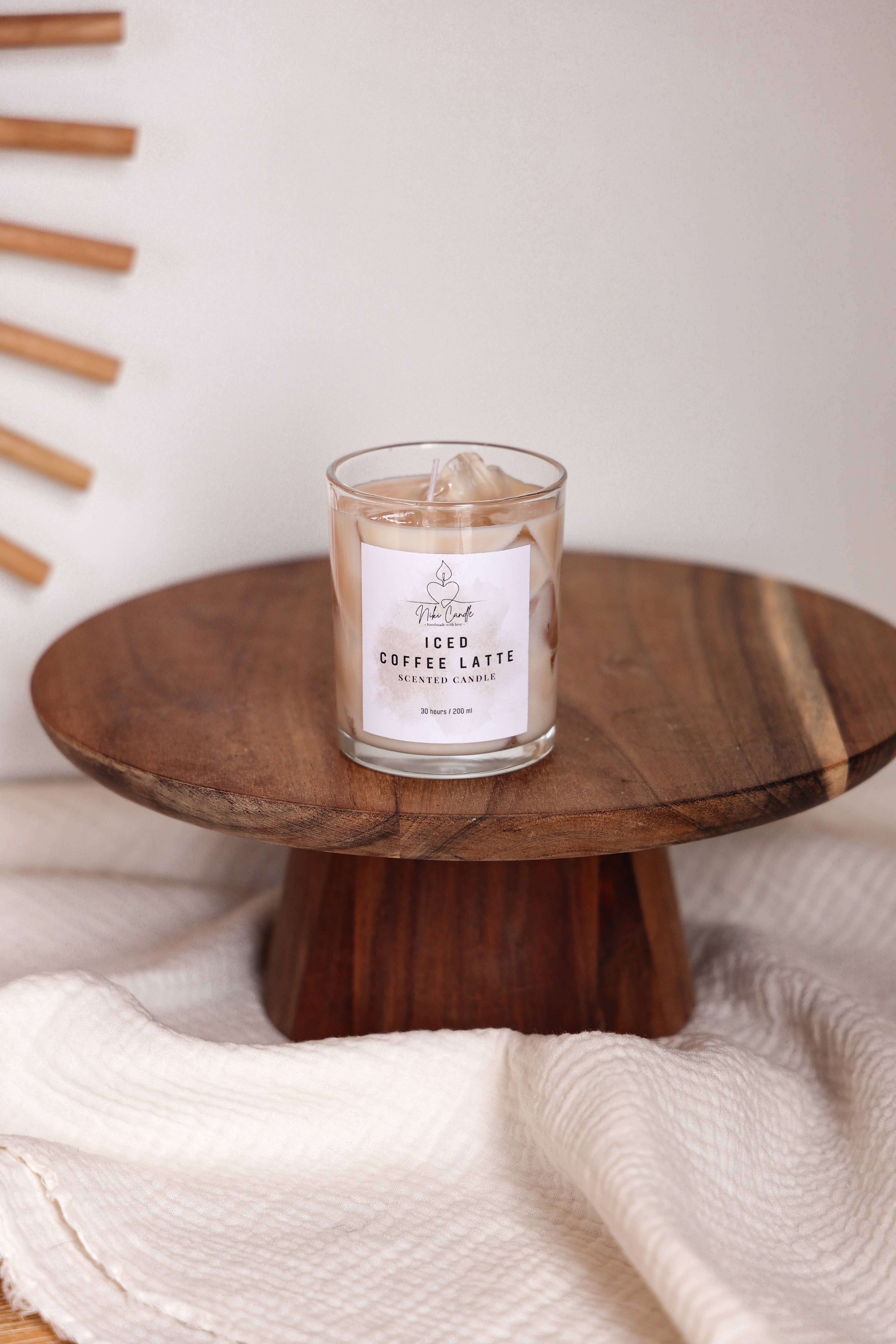 Niki Candle - Wholesale Jar/Filled Candle - Iced Coffee Latte1