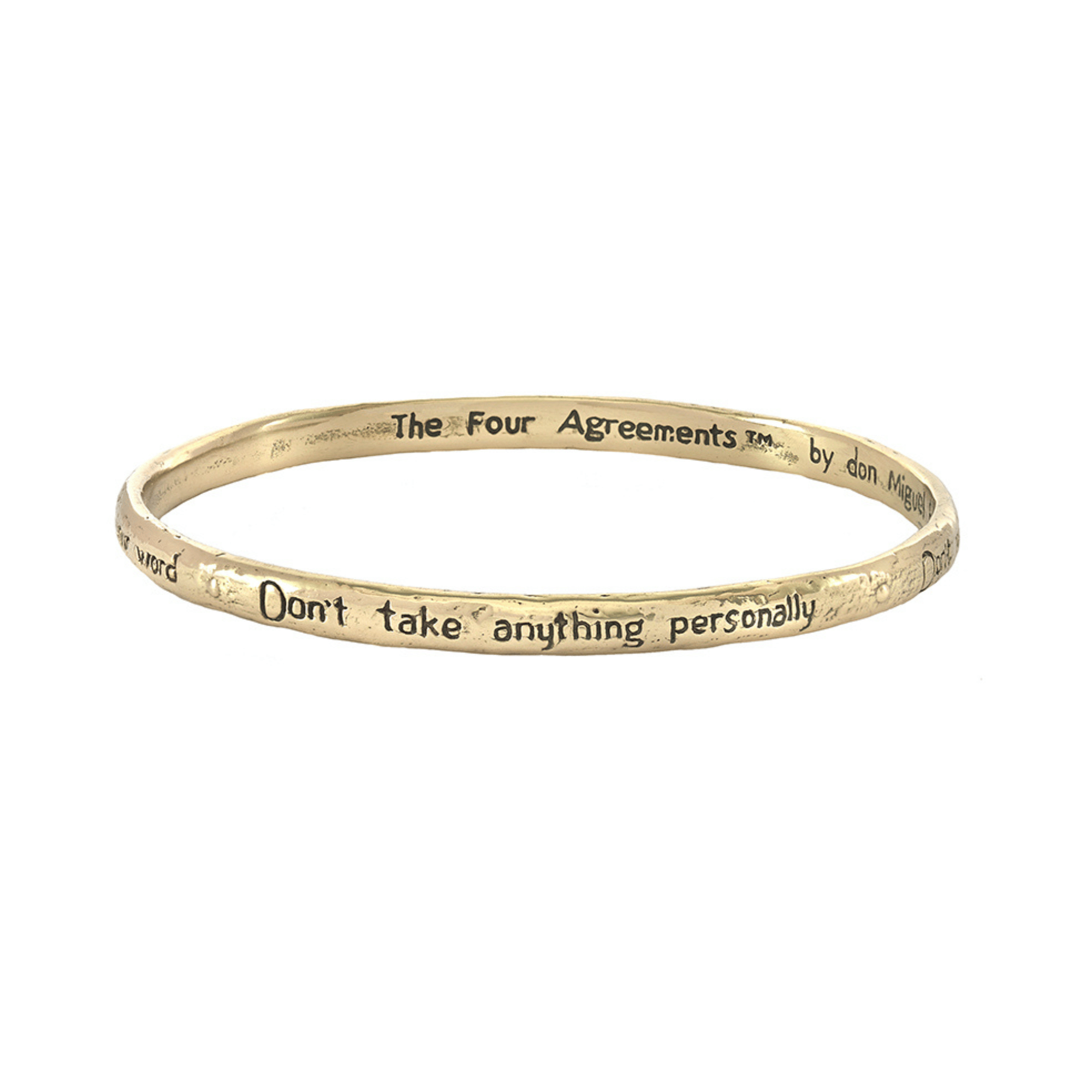 Jewelry Evolution - Wholesale Bangle Bracelet - The Four Agreements Bangle5