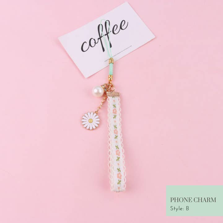 Lace Keychain & Phone Charm – Cute Everyday Accessory for wholesale by DrifWoo