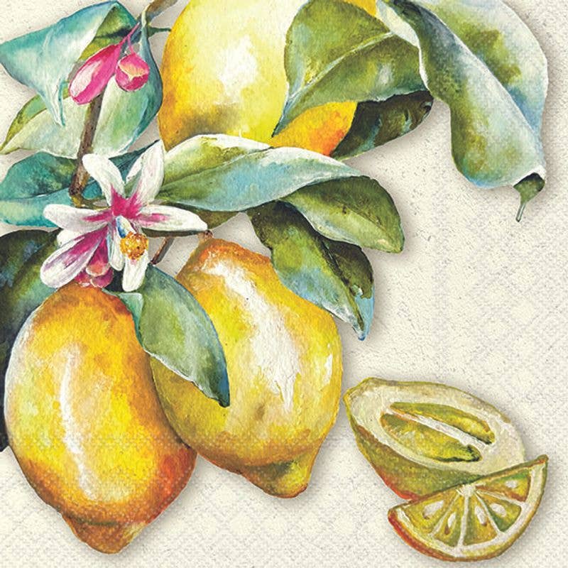 Elegant Gifts - Wholesale Disposable Napkin - Lunch Napkin - Sunny Lemon0