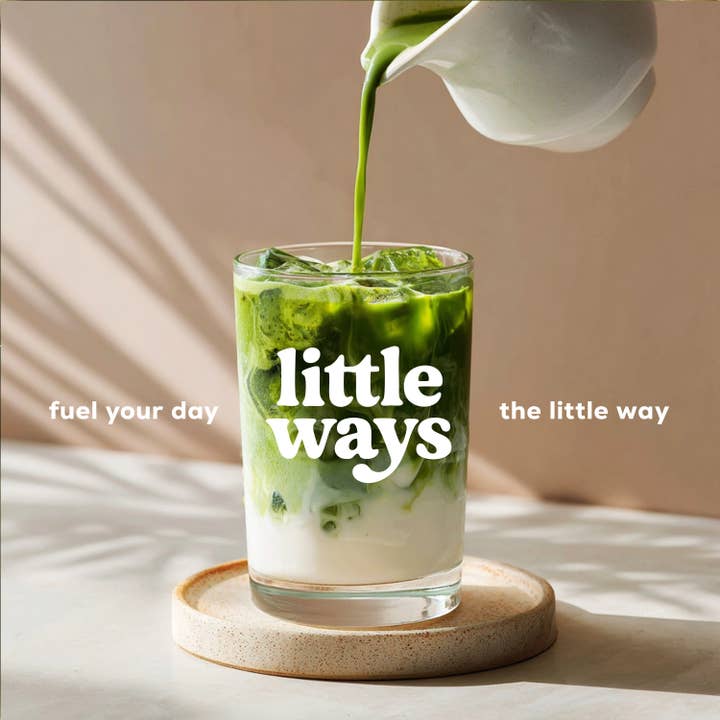 Little Ways - Wholesale Protein/superfood powder - “Strawberry Glaze” Matcha Protein1
