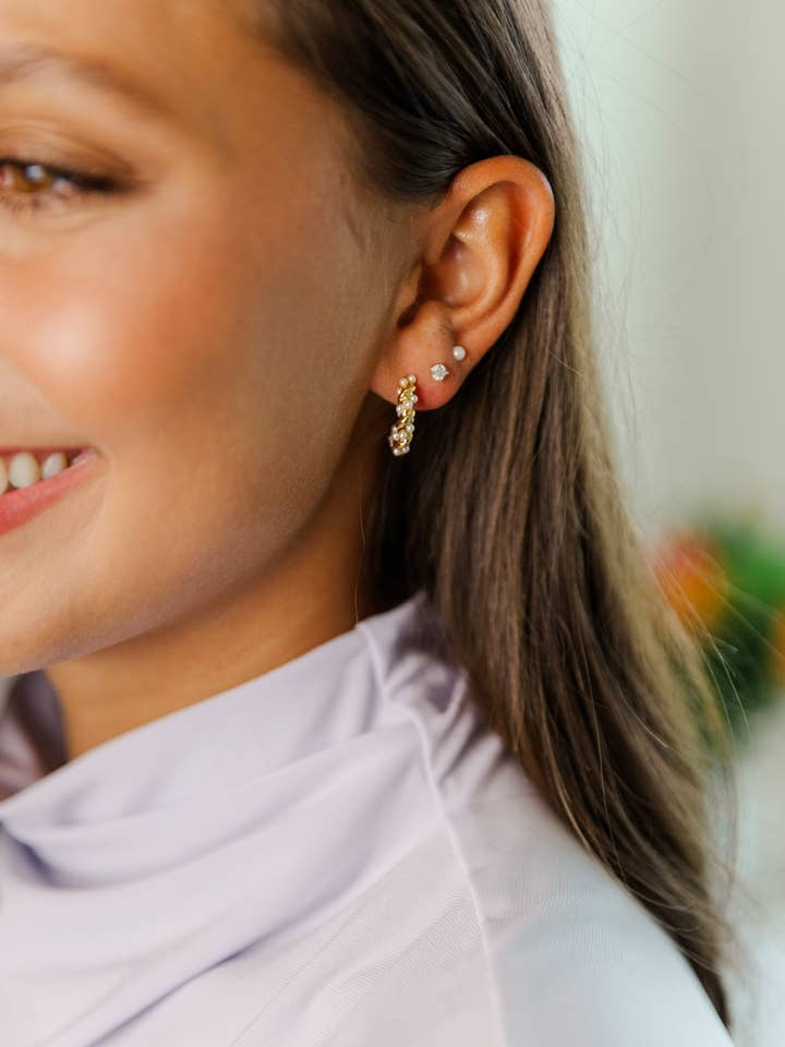 Caroline Hoops for wholesale by Taylor Shaye Designs