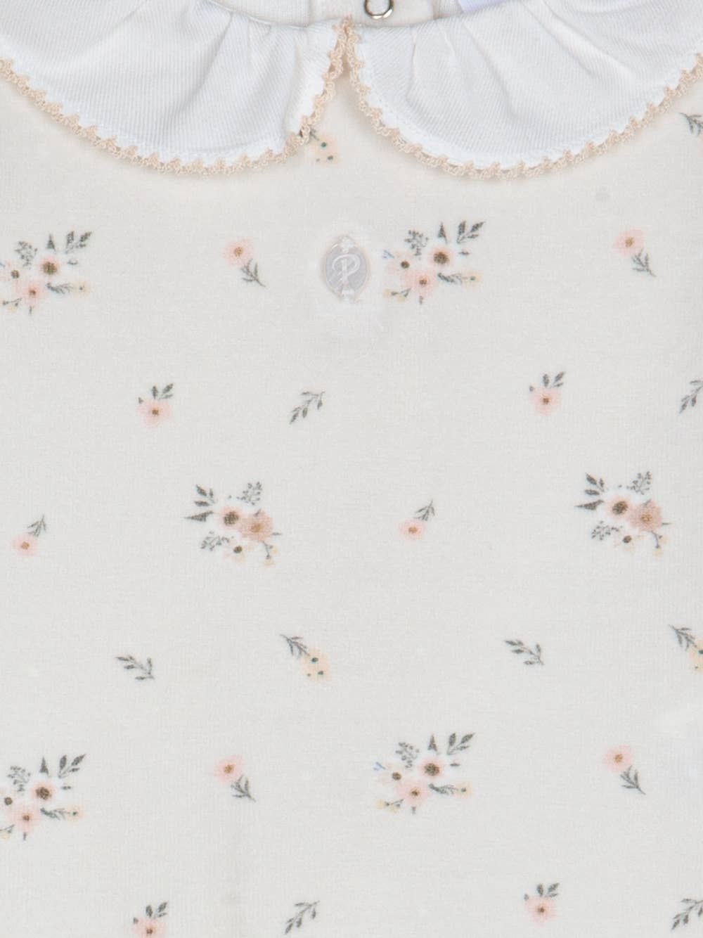 Patachou – Großhandel Mama-Kind-Outfitset – Kinder – Beiges Baby-Set aus Oberteil und Hose2