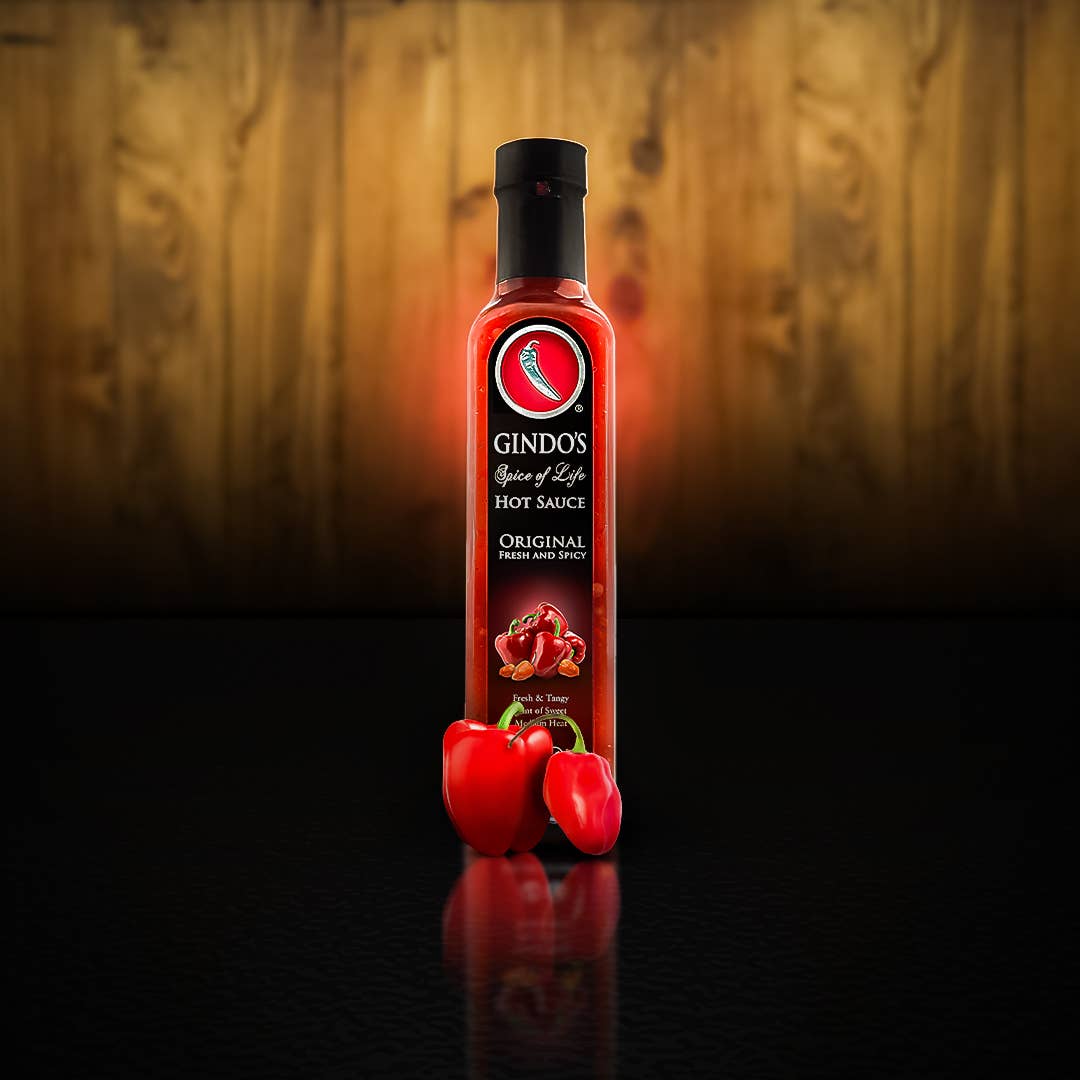 Gindo's Spice of Life – wholesale Hot sauce – Original Fresh & Spicy 7x Award Winning Hot Sauce1