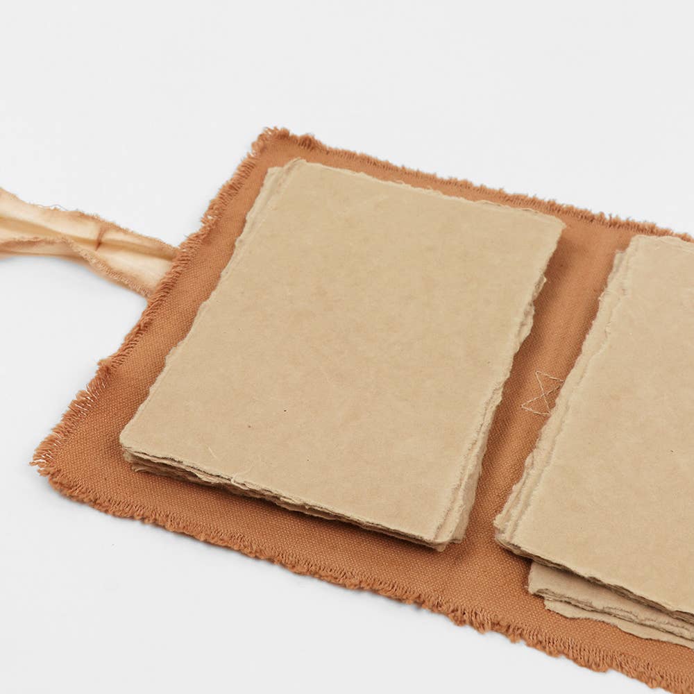 Craft Boat - Wholesale Sketchbook/Sketchpad - NATURAL DYED ARTIST PAPER BUNDLE BEIGE3