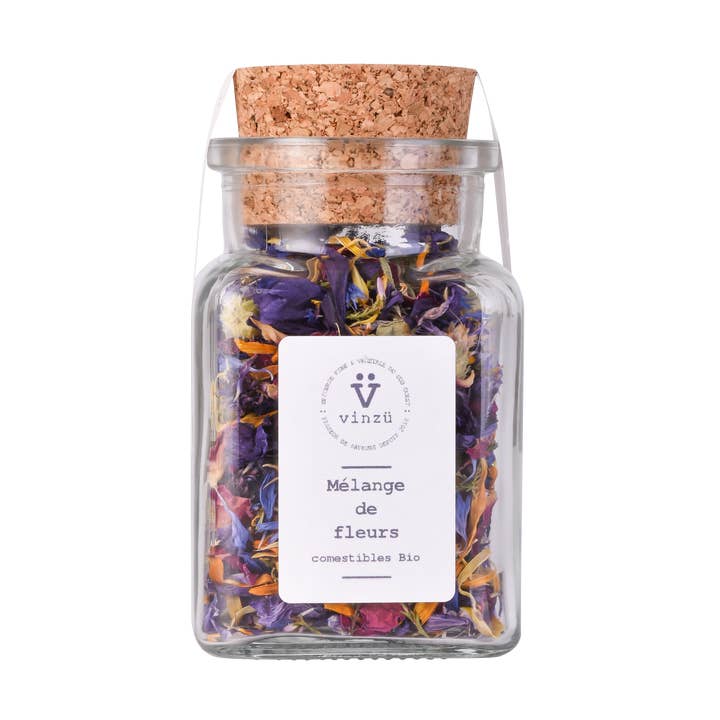 Vinzü - Wholesale Dried/Dehydrated Vegetables - Organic edible flower mix0