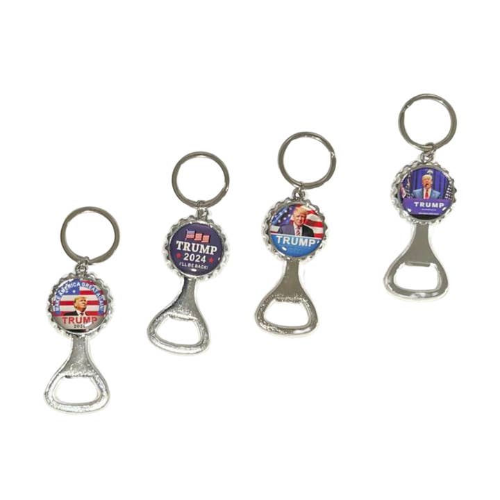 Trump Fridge Magnet Bottle Opener and Keychain 12 CT for wholesale by K & S WHOLESALE INC