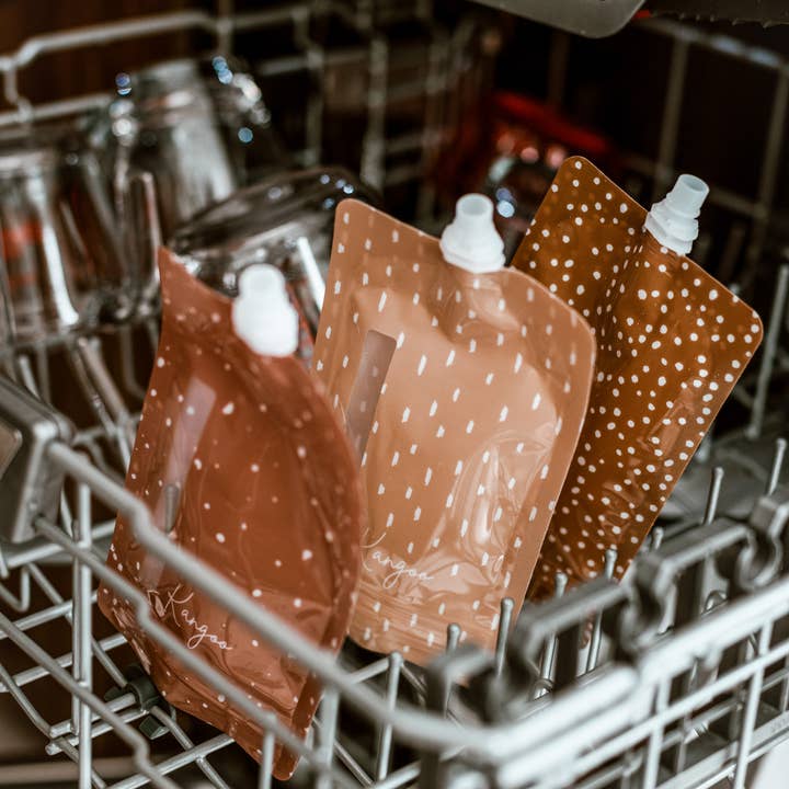 Kangoo et cie - Wholesale Food Storage Wrap/Bag - Reusable Baby Food Pouches | Smoothies, Apple Sauces, Purees