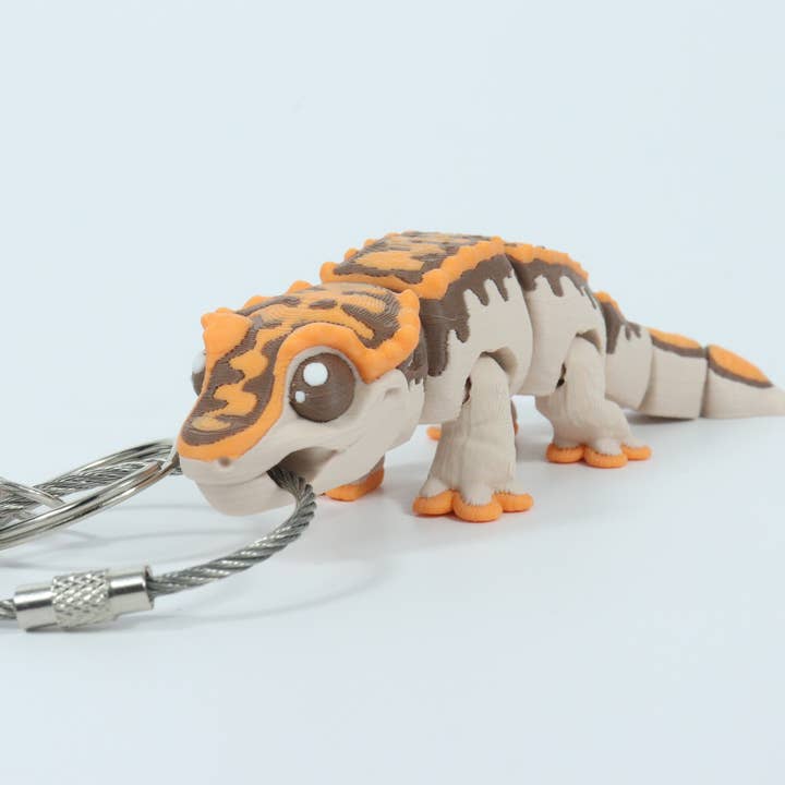 MrSpinner - Wholesale Fidget Toy - Kids - Fidget Friends Crested Gecko – 3D Printed Toy or Keychain3