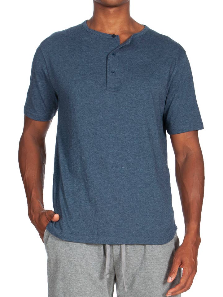 Short Sleeve Henley for wholesale by Unsimply Stitched