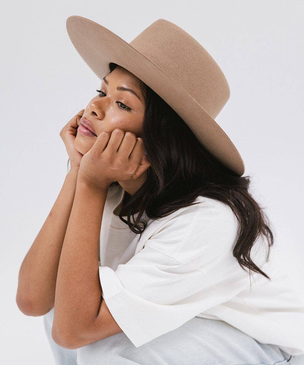 Gigi Pip - Wholesale Fedora - Women's - Dakota Triangle Crown5