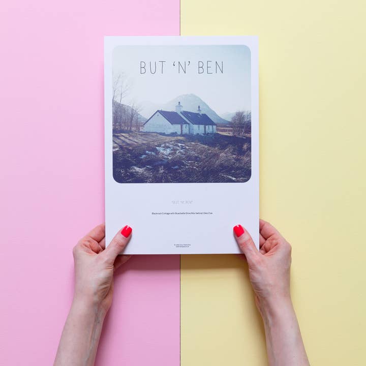 Neon Gray - Wholesale Art Print - Scottish Banter Print Blackrock Cottage