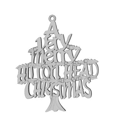 House of Morgan Pewter - Vendita all'ingrosso Decorazione - Un Ornamento di Natale Molto Allegro - Stati e Città49