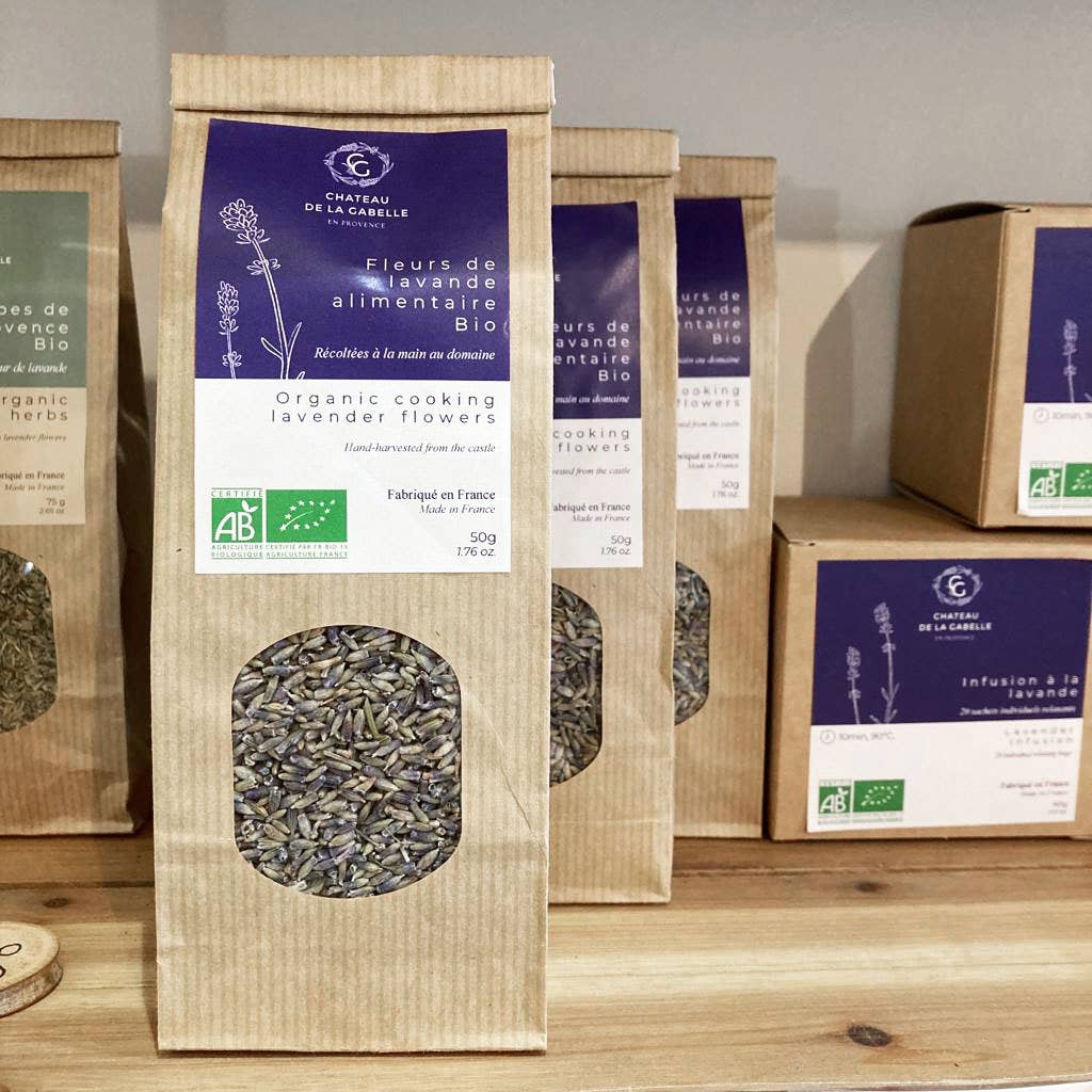 Château de la Gabelle – Großhandel Kräuter – Essbare Lavendelblüten1