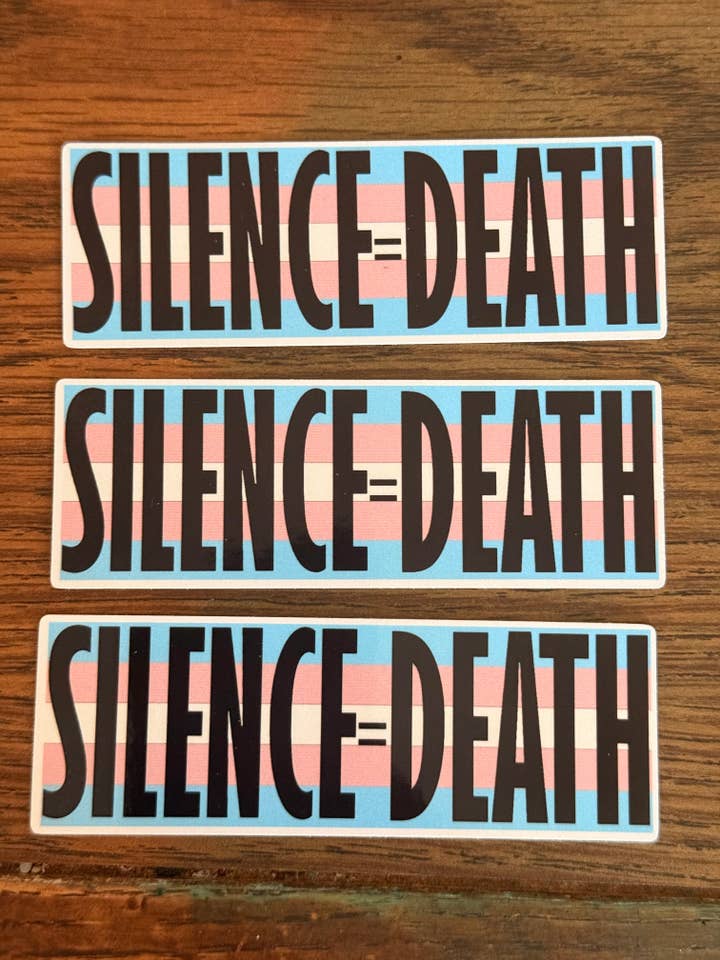 Tystnad = Död Dekal för wholesale av Kennidi Co.