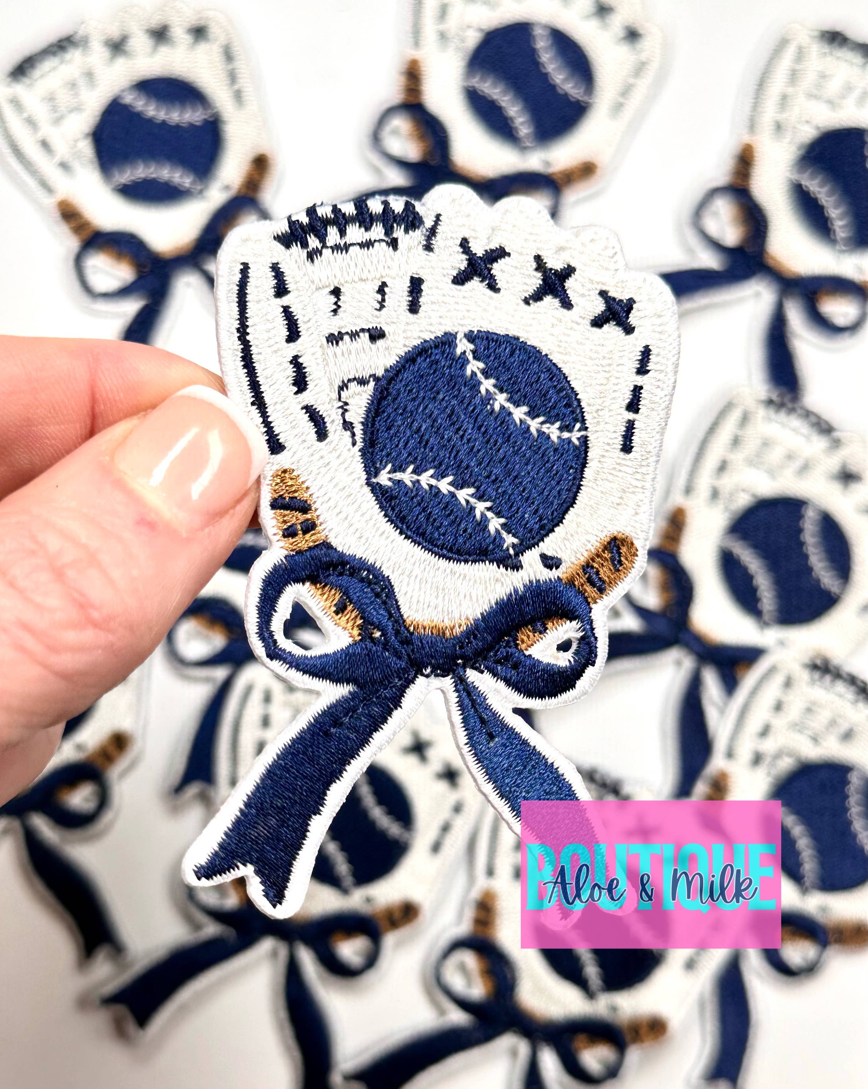 Aloe and Milk Boutique - Wholesale Hat Accessory - Women's - Baseball Glove patch, baseball mom, softball mom7