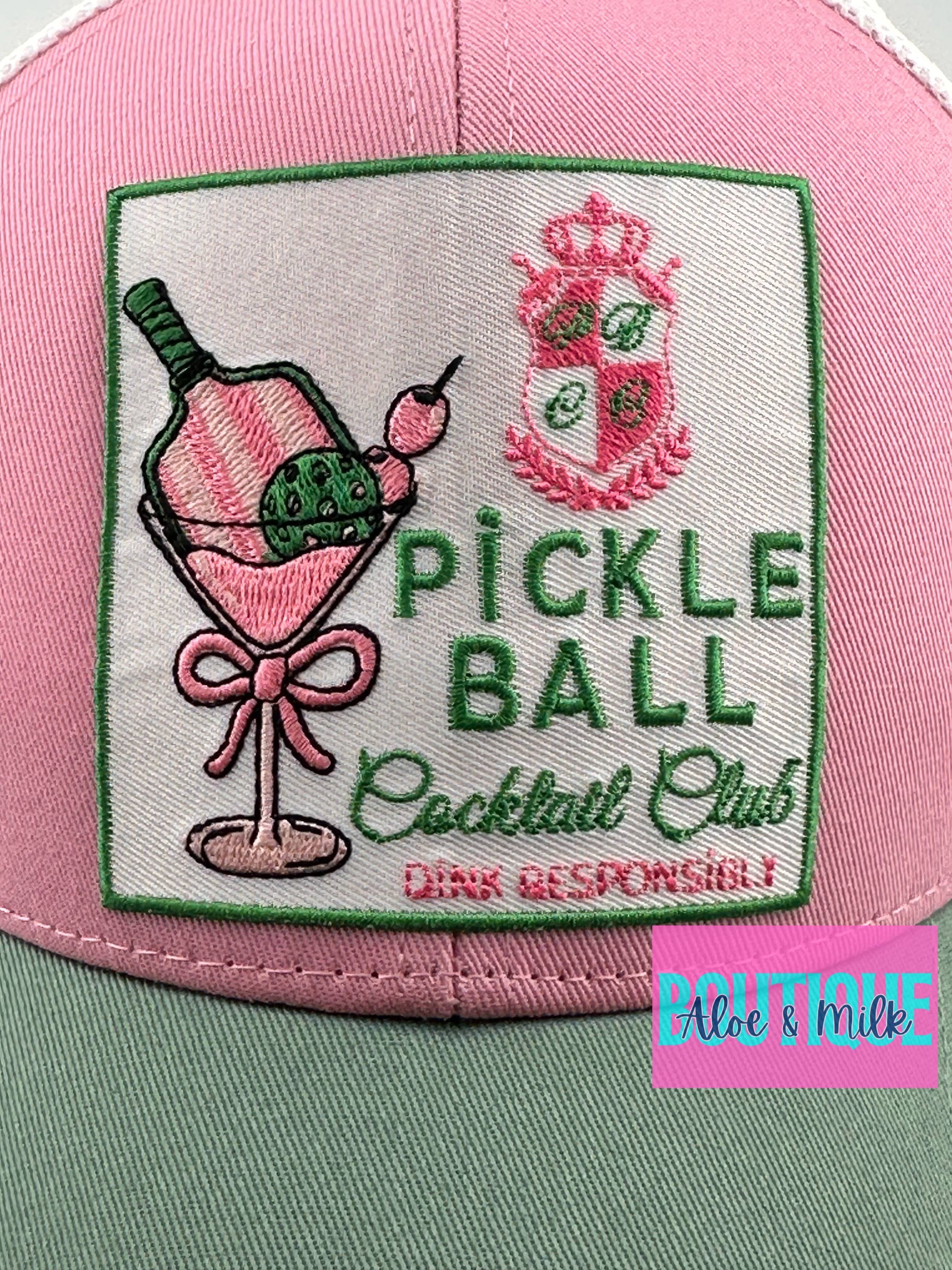 Aloe and Milk Boutique - Wholesale Baseball Cap - Unisex - Pickleball Dink Responsibly Hat, pickleball cap4